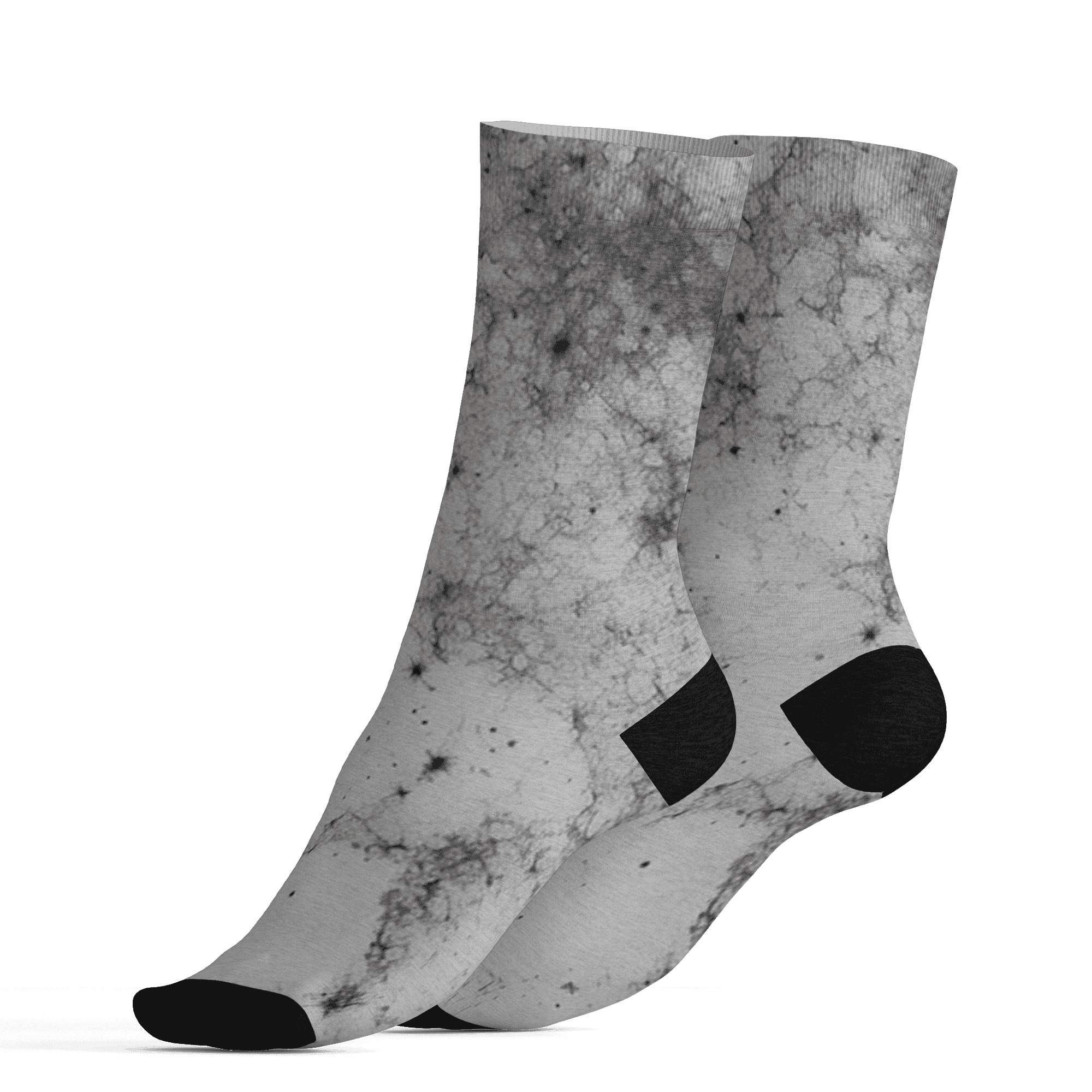 Retro High OG Black White 1s Socks Match Blowing Money Fast Girl 3D All-Over Print - NastyJamz