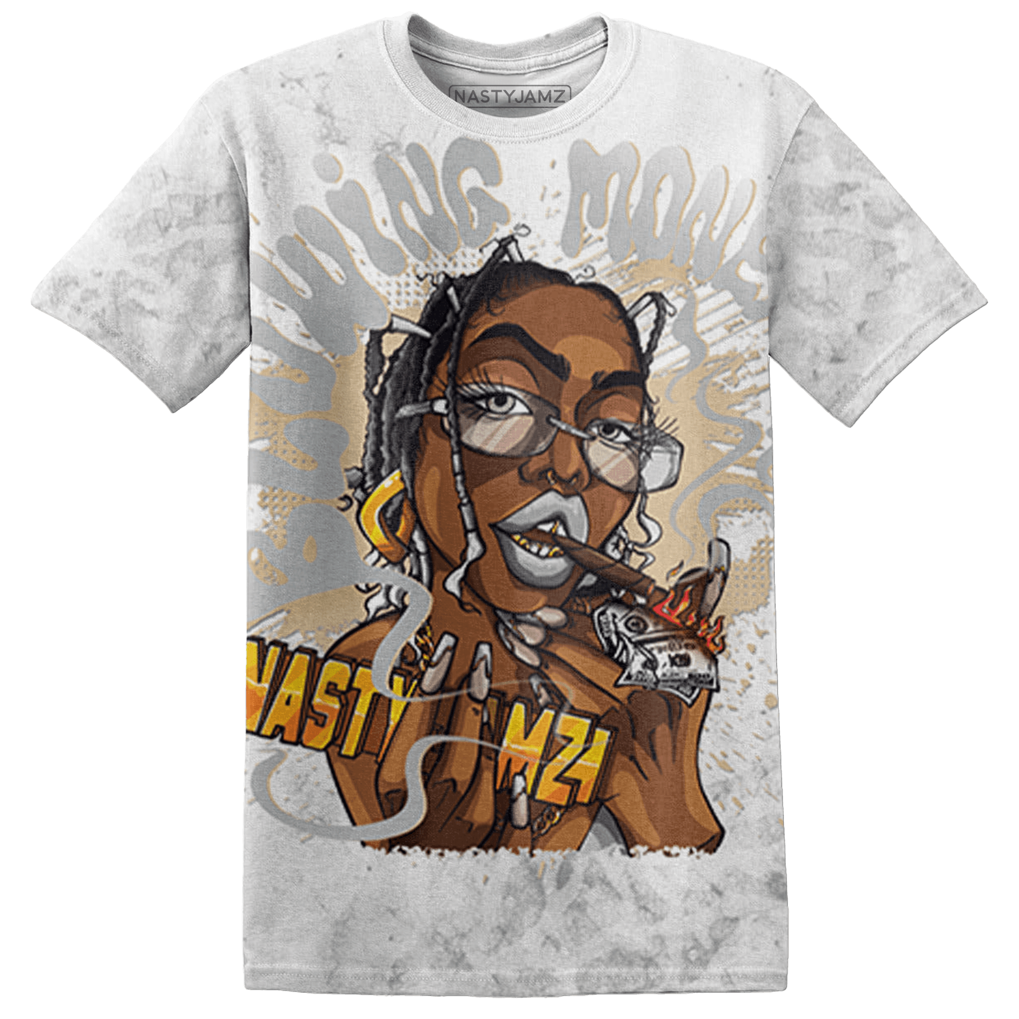 Craft Ivory 3s T Shirt Match Blowing Money Fast Girl 3D All-Over Print - NastyJamz