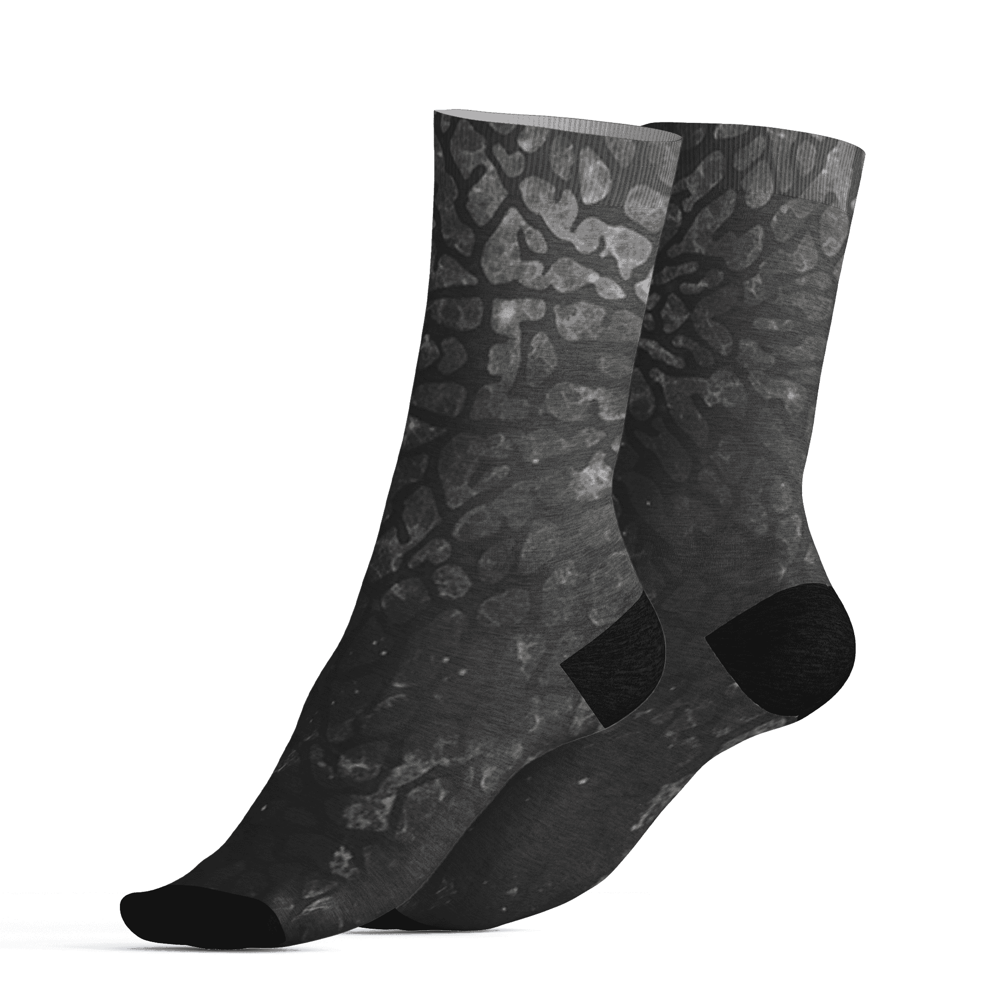 Green Glow 3s Socks Match Blowing Money Fast Girl 3D All-Over Print - NastyJamz