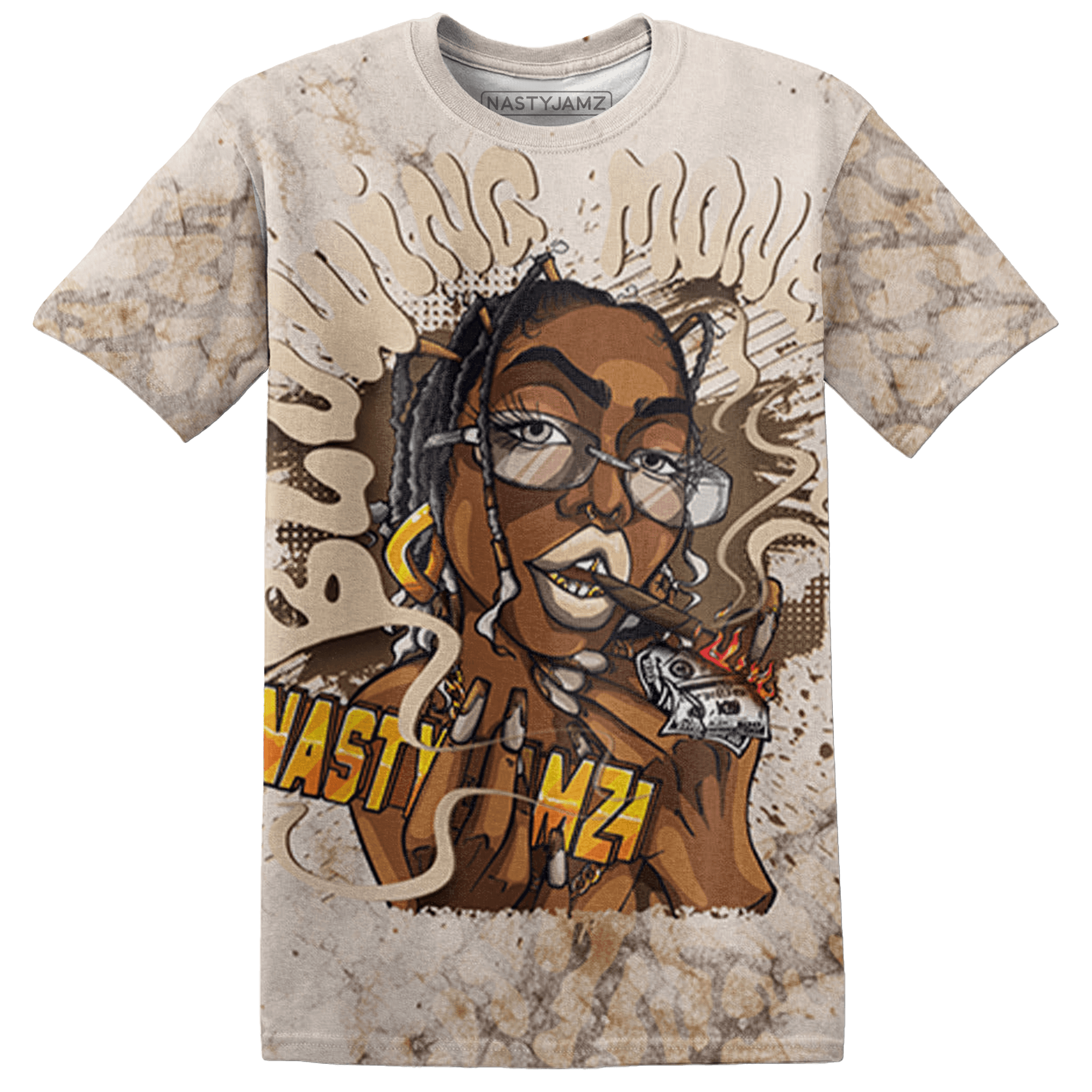 Palomino 3s T Shirt Match Blowing Money Fast Girl 3D All-Over Print - NastyJamz