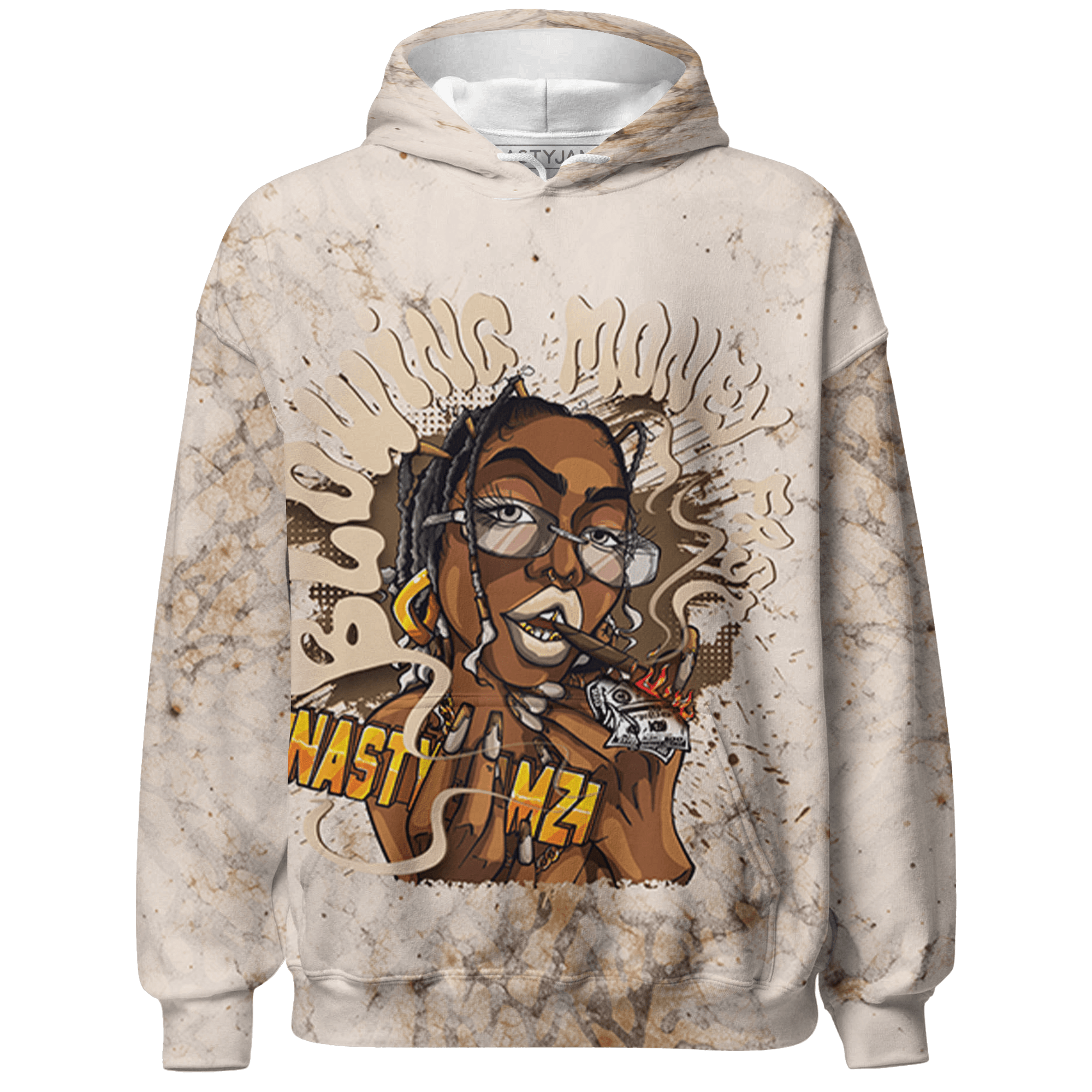 Palomino 3s Hoodie Match Blowing Money Fast Girl 3D All-Over Print - NastyJamz