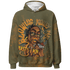 Olive 5s Hoodie Match Blowing Money Fast Girl 3D All-Over Print - NastyJamz