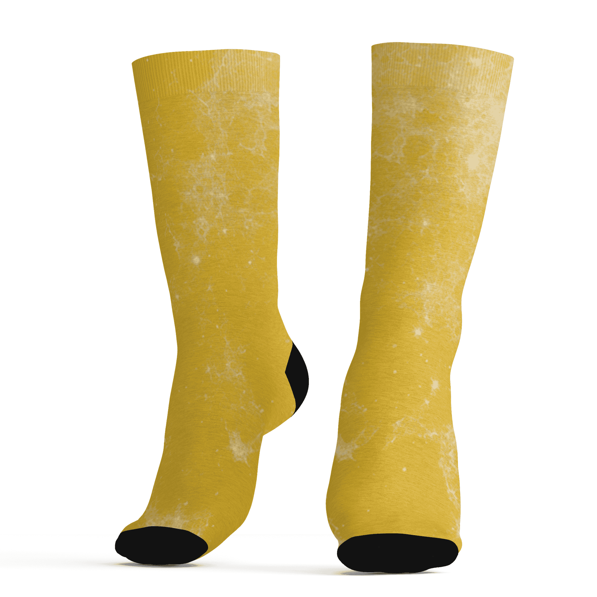 Yellow Ochre 6s Socks Match Blowing Money Fast Girl 3D All-Over Print - NastyJamz