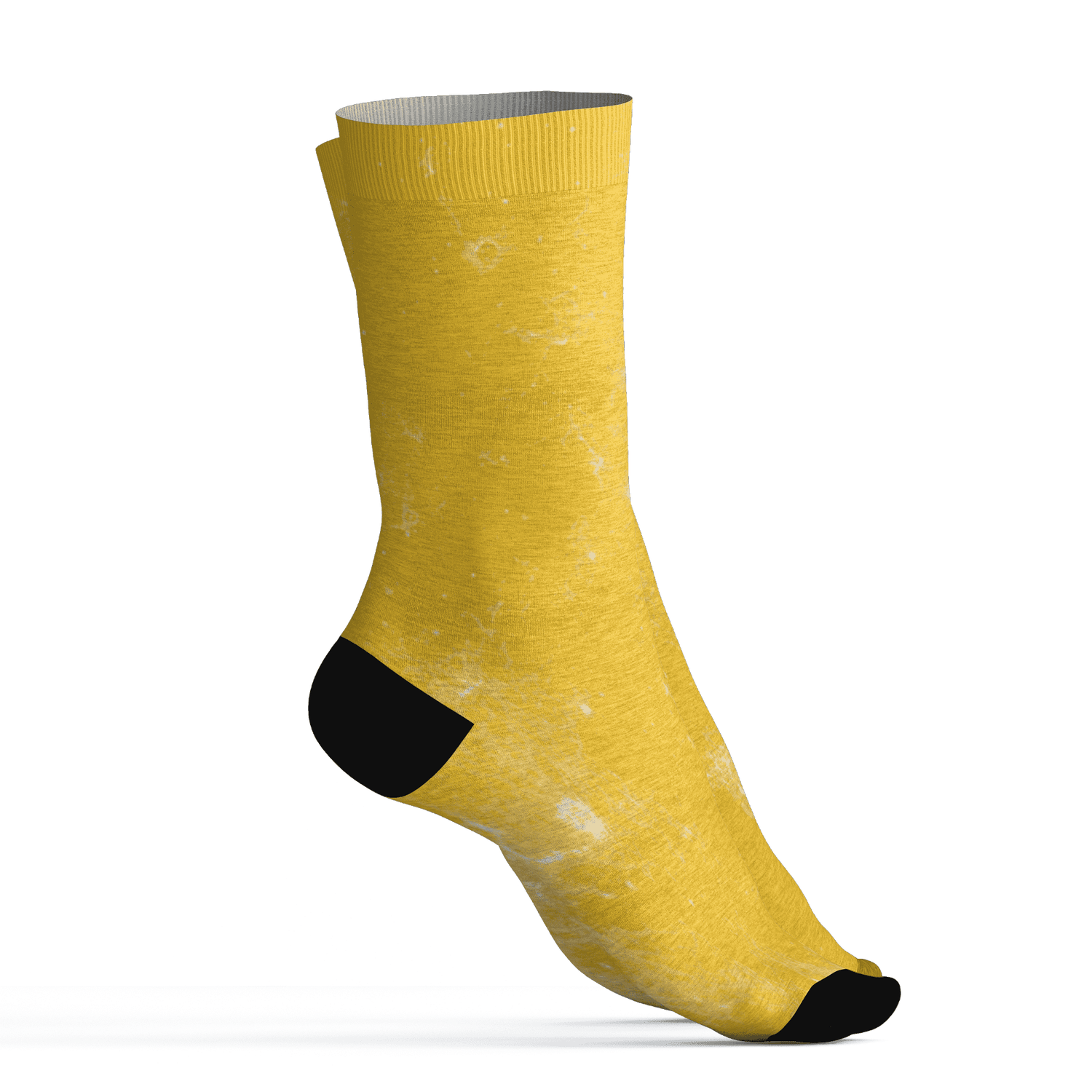 Yellow Ochre 6s Socks Match Blowing Money Fast Girl 3D All-Over Print - NastyJamz