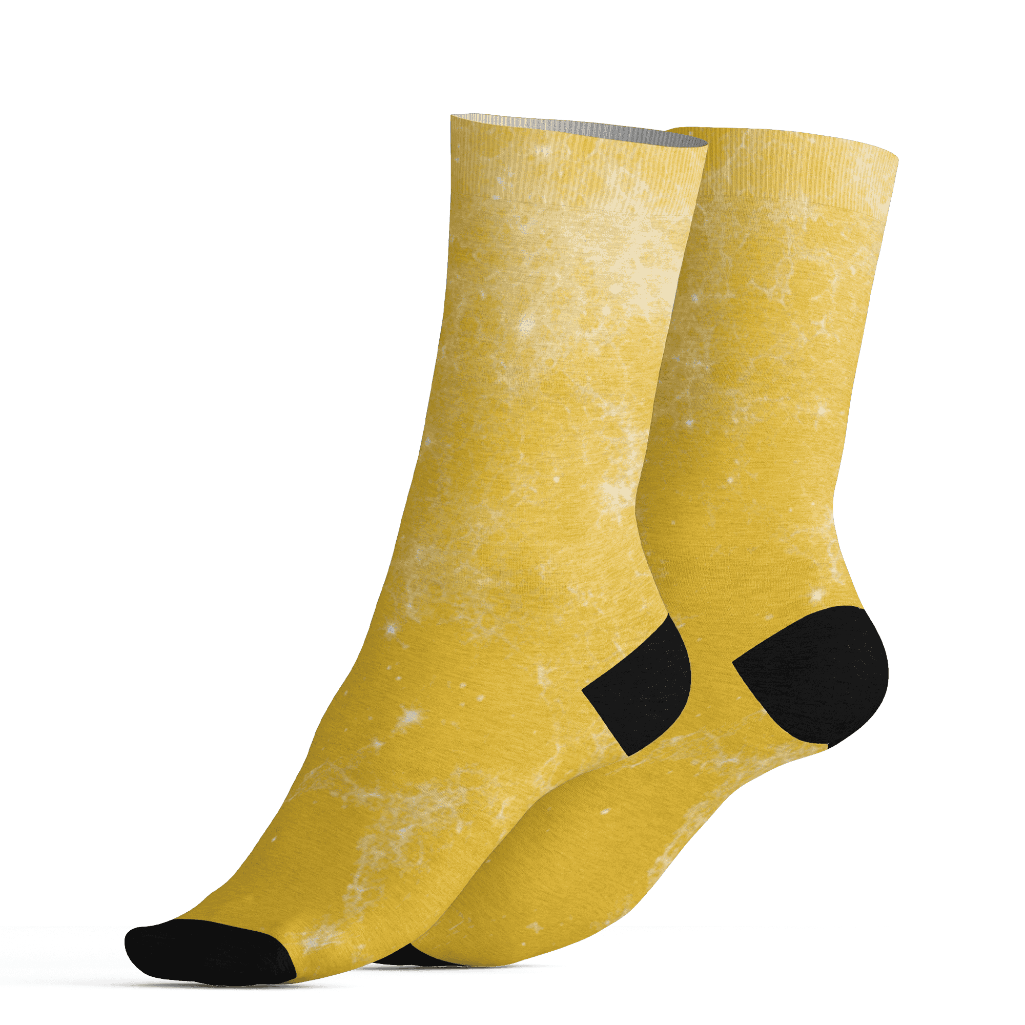 Yellow Ochre 6s Socks Match Blowing Money Fast Girl 3D All-Over Print - NastyJamz