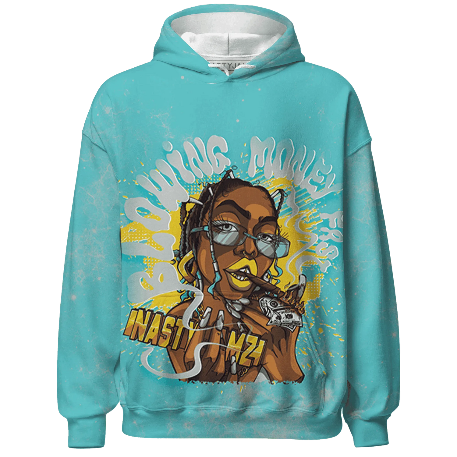 NBL-Cyan-Burst-9060-Hoodie-Match-Blowing-Money-Fast-Girl-3D