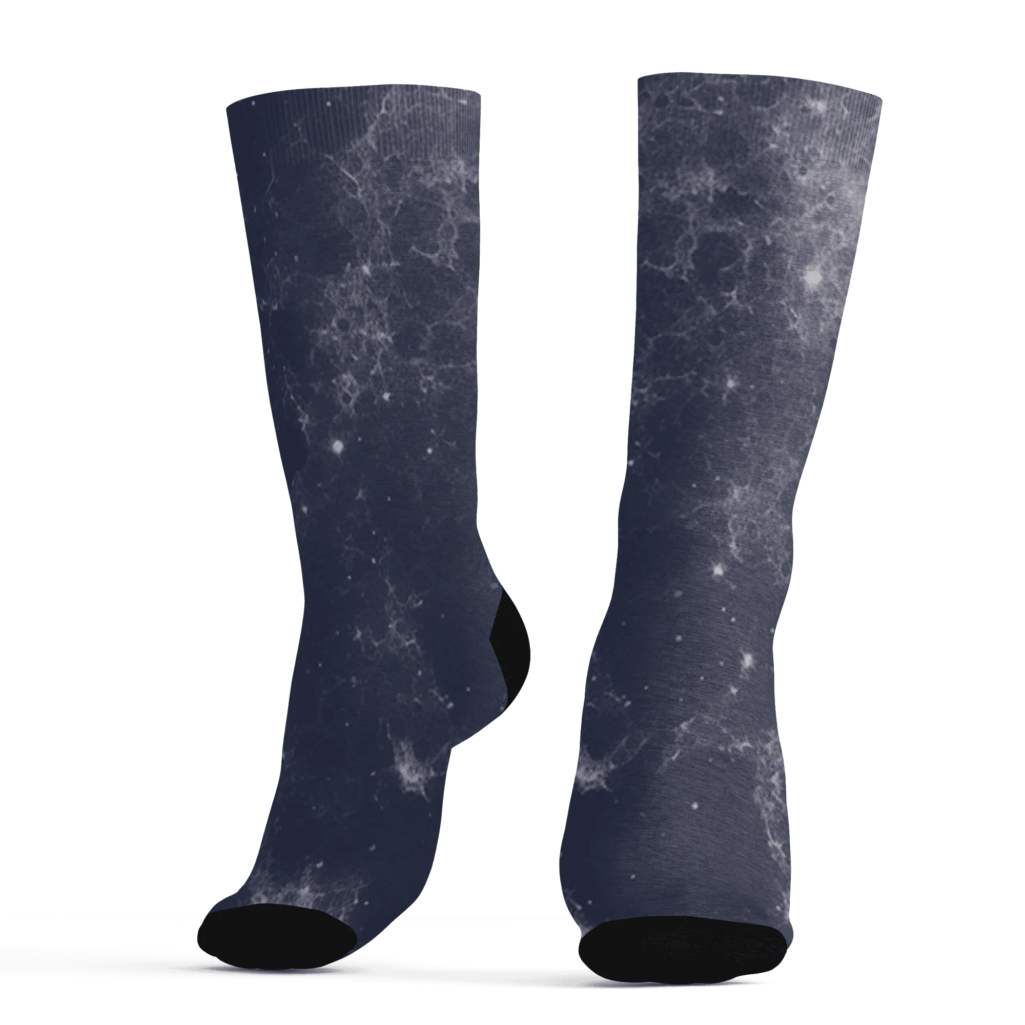 VaporMax-Plus-Midnight-Navy-White-Metallic-Silver-NastyJamz-Socks-Match-Blowing-Money-Fast-Girl-3D