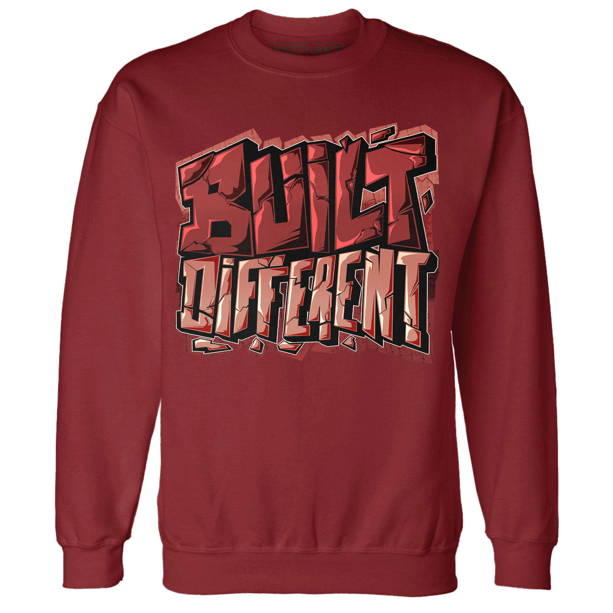 Dune Red 13s Sweatshirt Match Built Different - NastyJamz