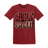 Dune Red 13s T Shirt Match Built Different - NastyJamz