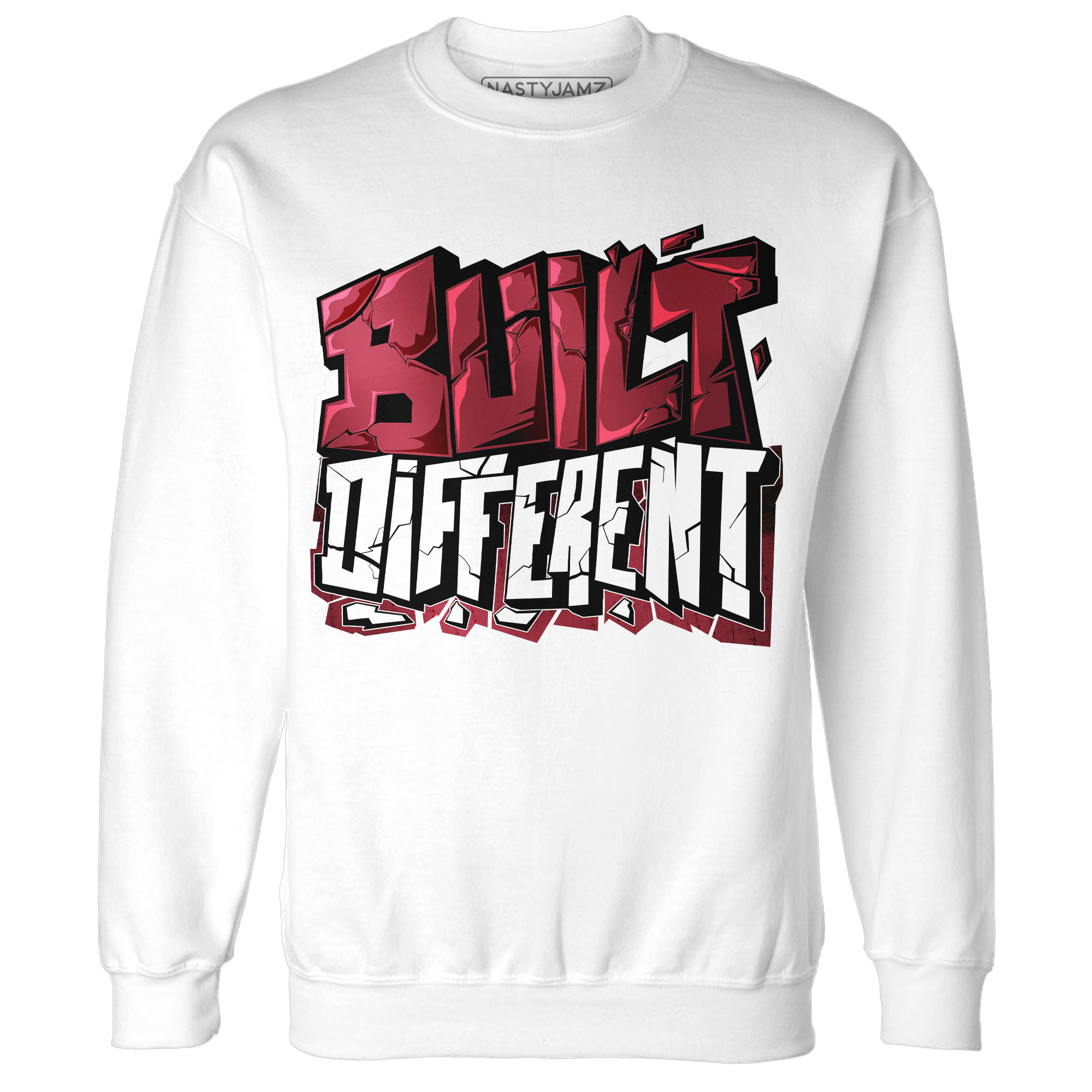 High 85 Metallic Burgundy 1s Sweatshirt Match Built Different - NastyJamz