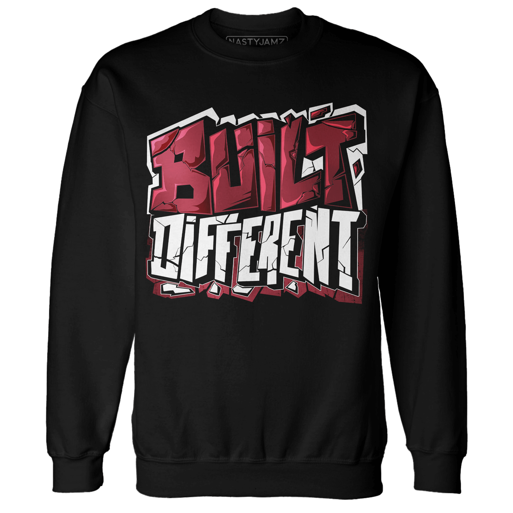 High 85 Metallic Burgundy 1s Sweatshirt Match Built Different - NastyJamz