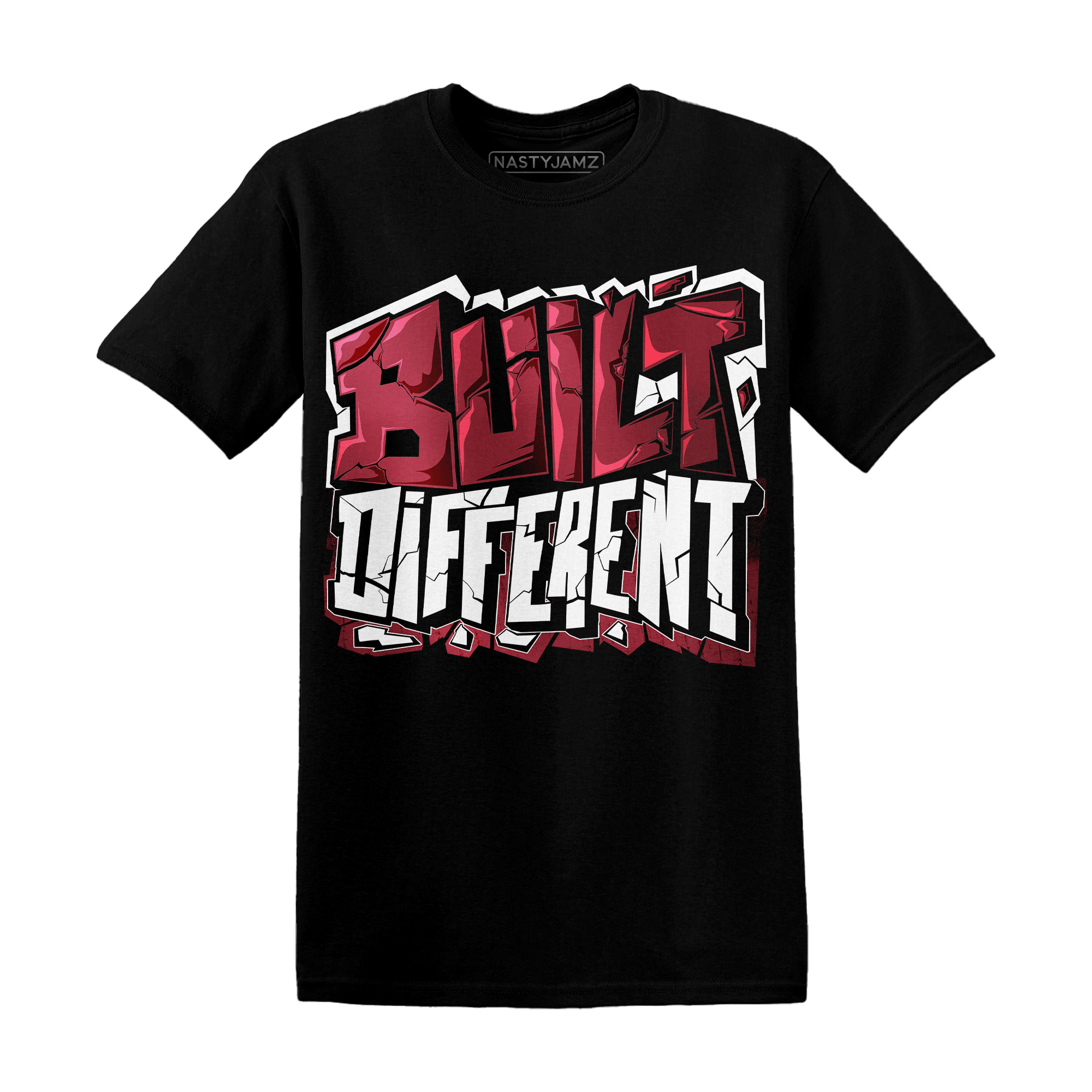 High 85 Metallic Burgundy 1s T Shirt Match Built Different - NastyJamz