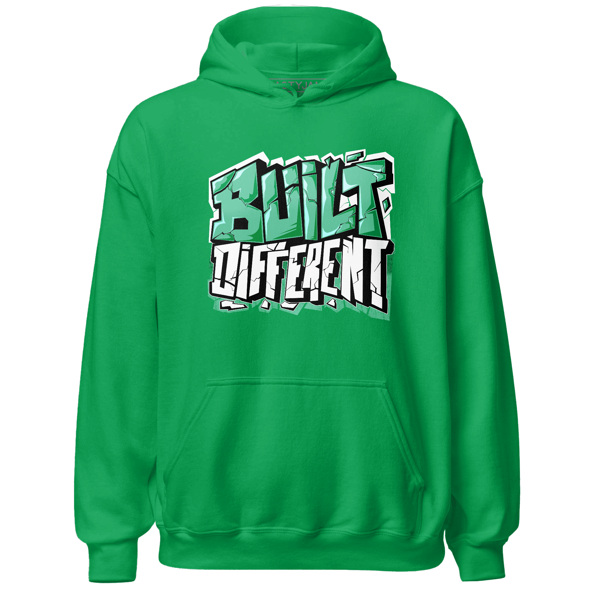 High OG Green Glow 1s Hoodie Match Built Different - NastyJamz