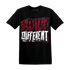 High White Team Red 1s T Shirt Match Built Different - NastyJamz