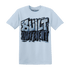 Mid Diffused Blue Grey 1s T Shirt Match Built Different - NastyJamz