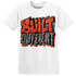 Georgia Peach 3s T Shirt Match Built Different - NastyJamz