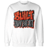 Georgia Peach 3s Sweatshirt Match Built Different - NastyJamz