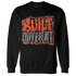 Georgia Peach 3s Sweatshirt Match Built Different - NastyJamz