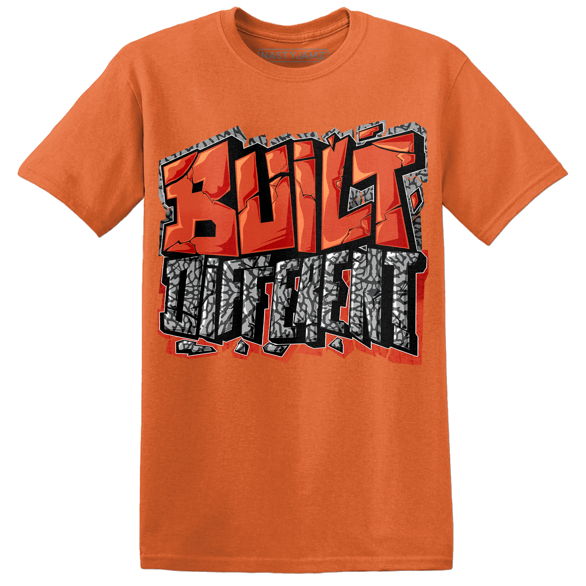 Georgia Peach 3s T Shirt Match Built Different - NastyJamz