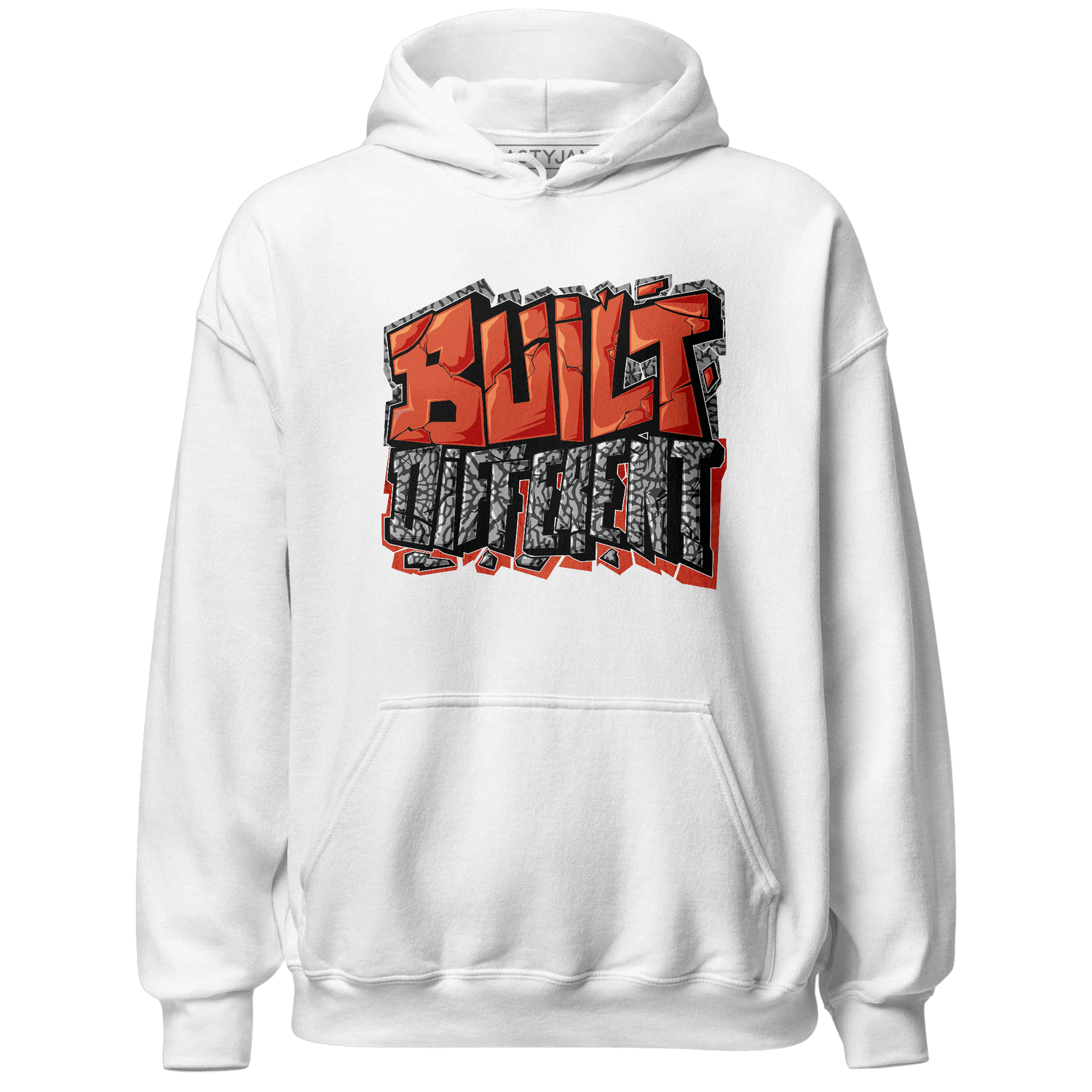Georgia Peach 3s Hoodie Match Built Different - NastyJamz