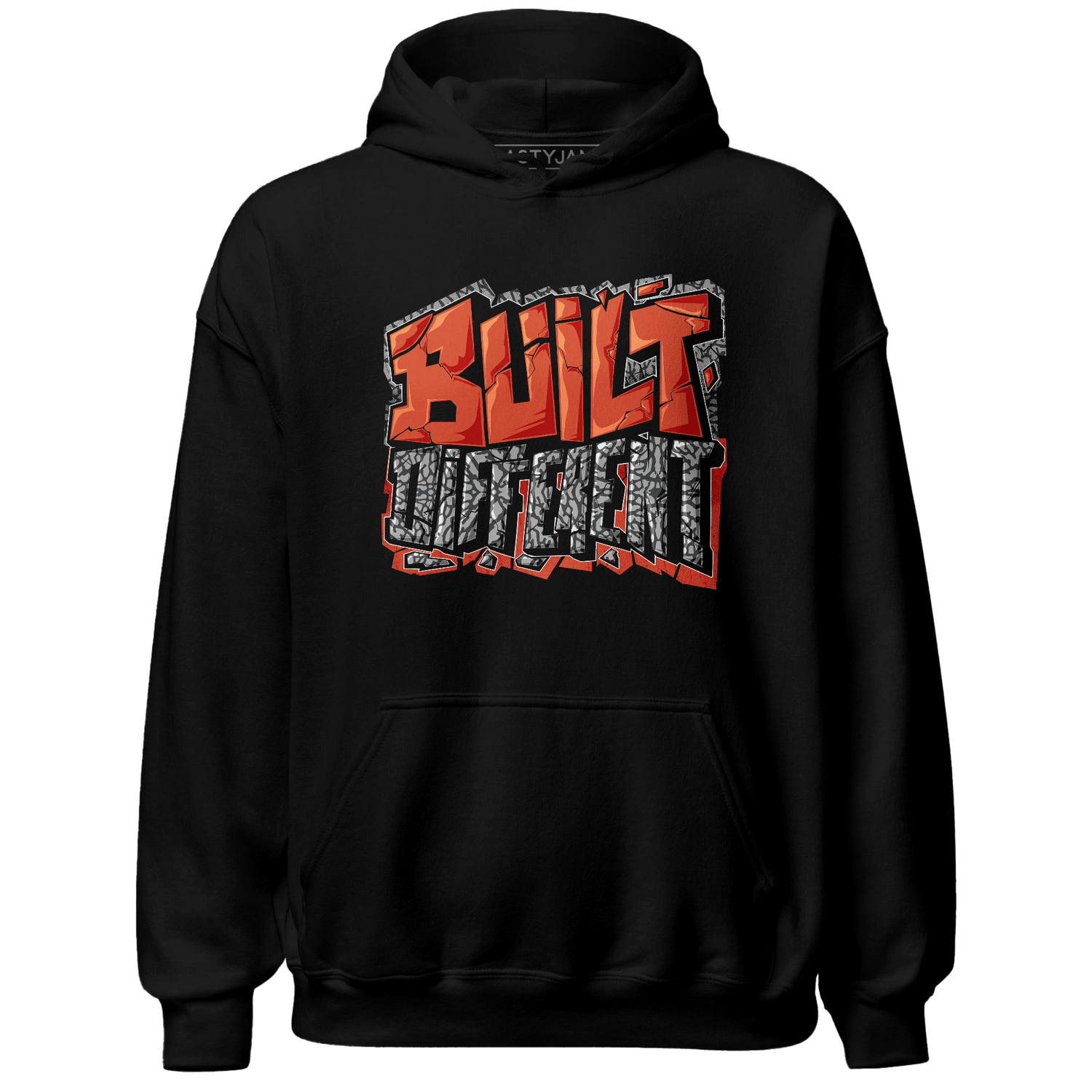 Georgia Peach 3s Hoodie Match Built Different - NastyJamz