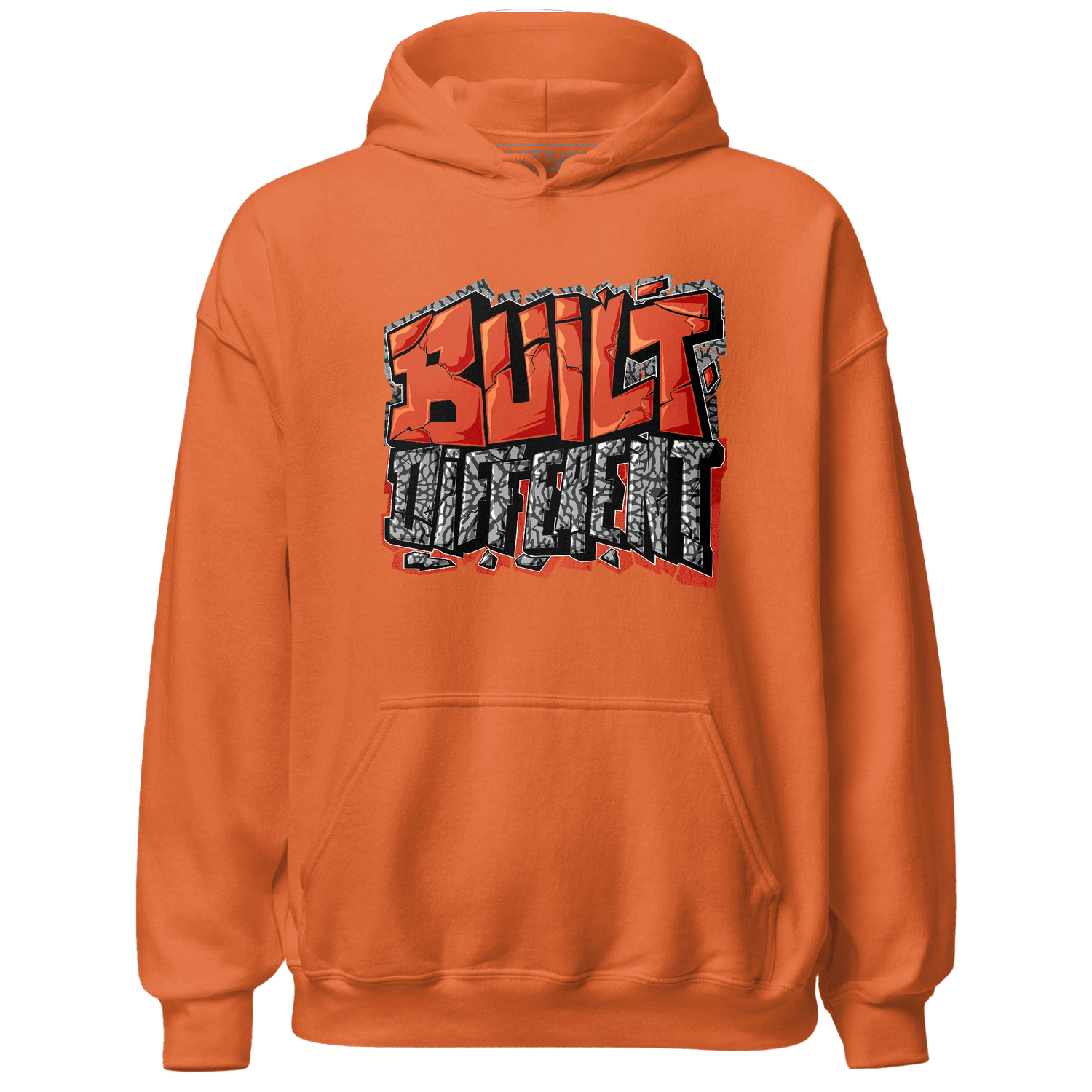 Georgia Peach 3s Hoodie Match Built Different - NastyJamz