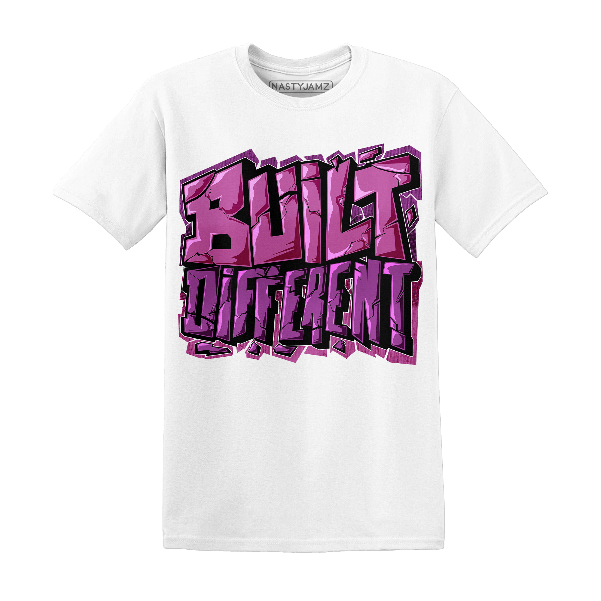 GS Hyper Violet 4s T Shirt Match Built Different - NastyJamz