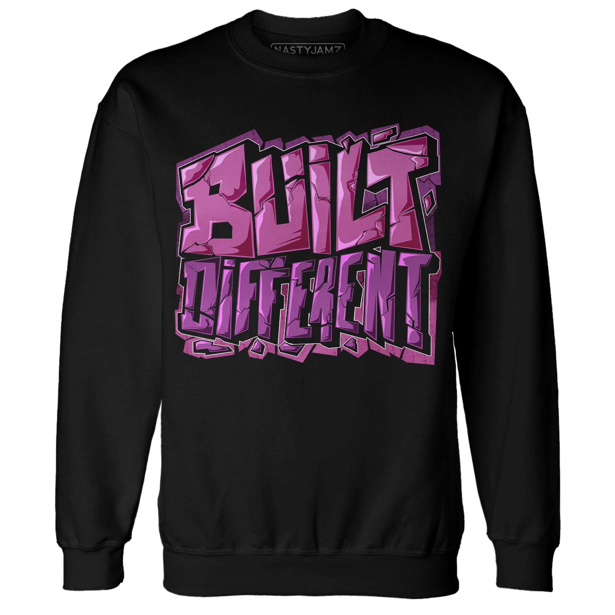 GS Hyper Violet 4s Sweatshirt Match Built Different - NastyJamz