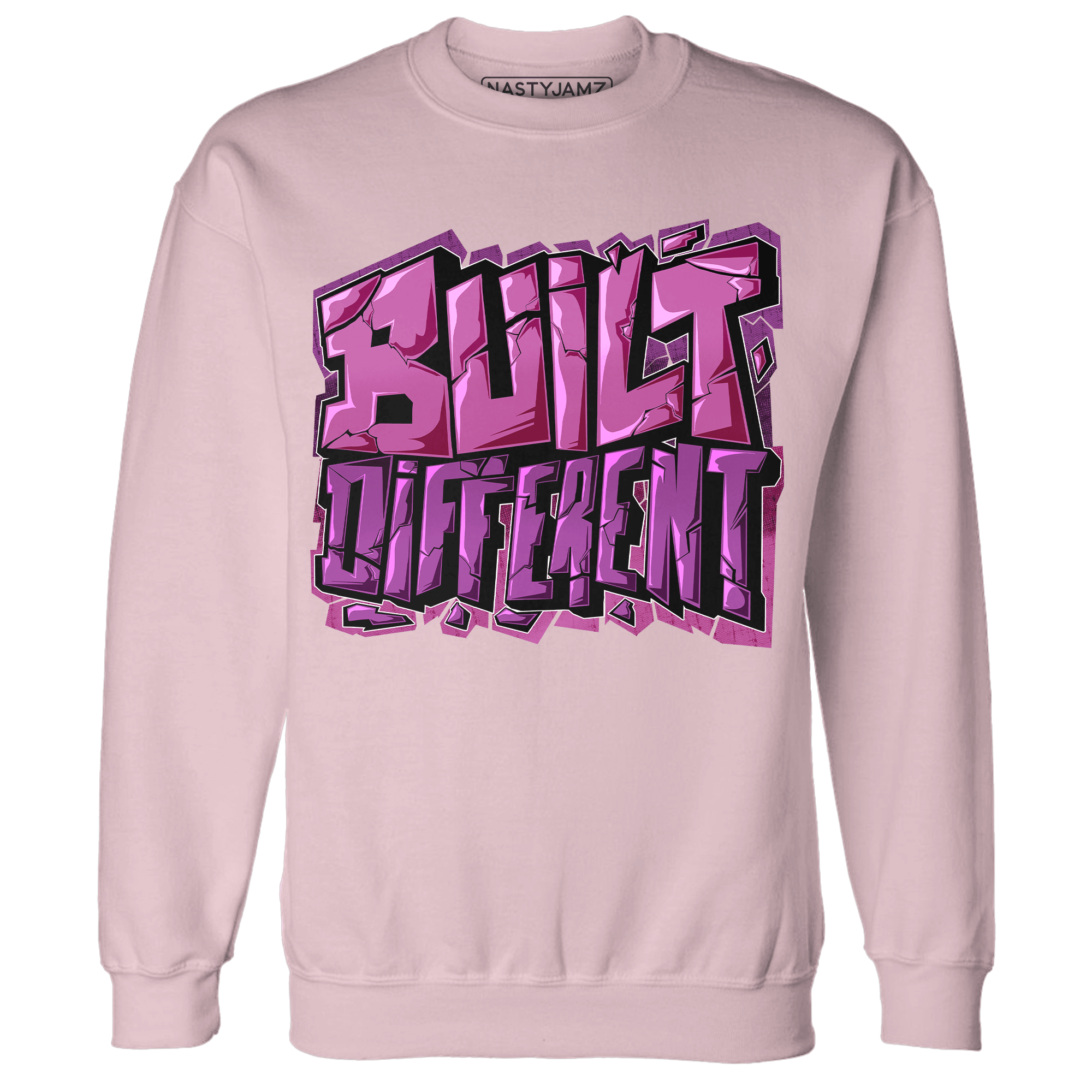 GS Hyper Violet 4s Sweatshirt Match Built Different - NastyJamz