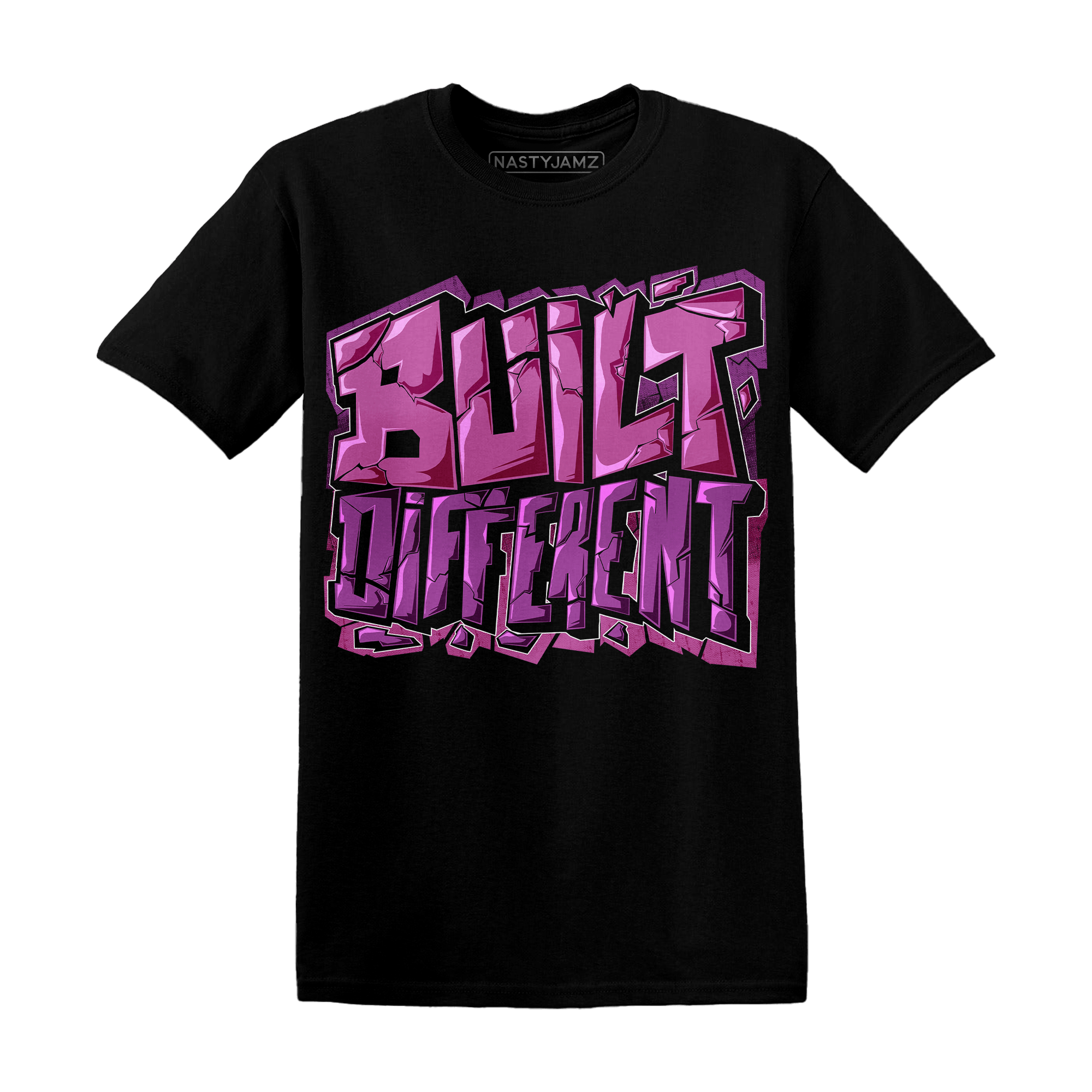 GS Hyper Violet 4s T Shirt Match Built Different - NastyJamz