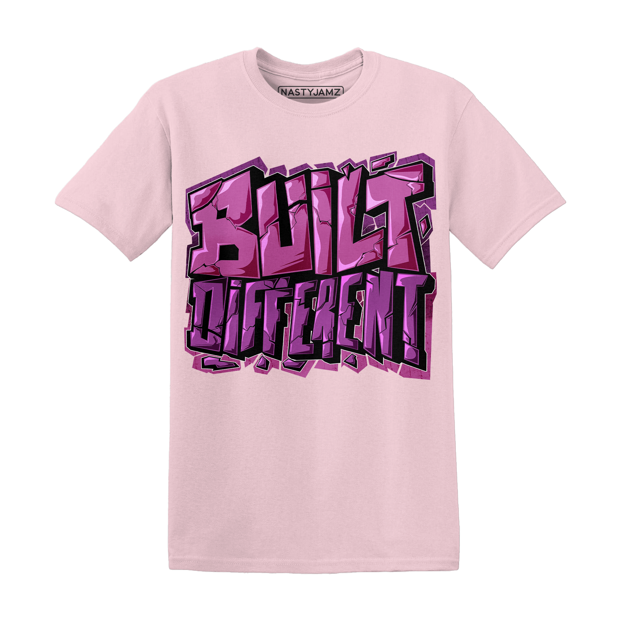 GS Hyper Violet 4s T Shirt Match Built Different - NastyJamz