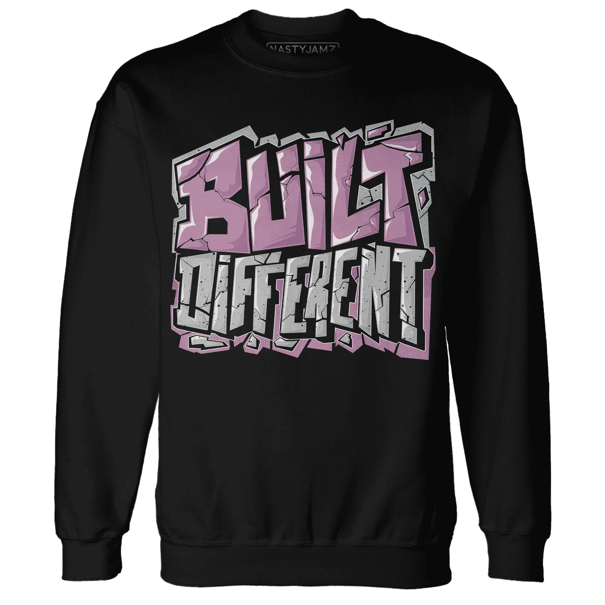 Orchid-Neutral-Grey-Black-White-4s-NastyJamz-Sweatshirt-Match-Built-Different