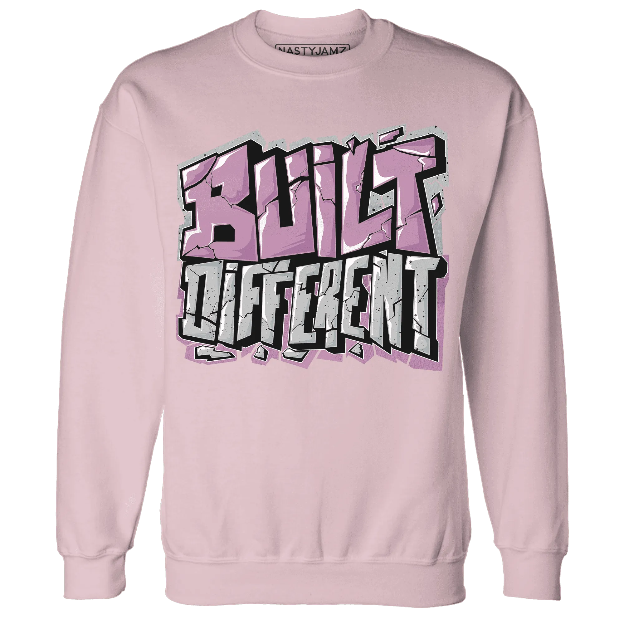 Orchid-Neutral-Grey-Black-White-4s-NastyJamz-Sweatshirt-Match-Built-Different