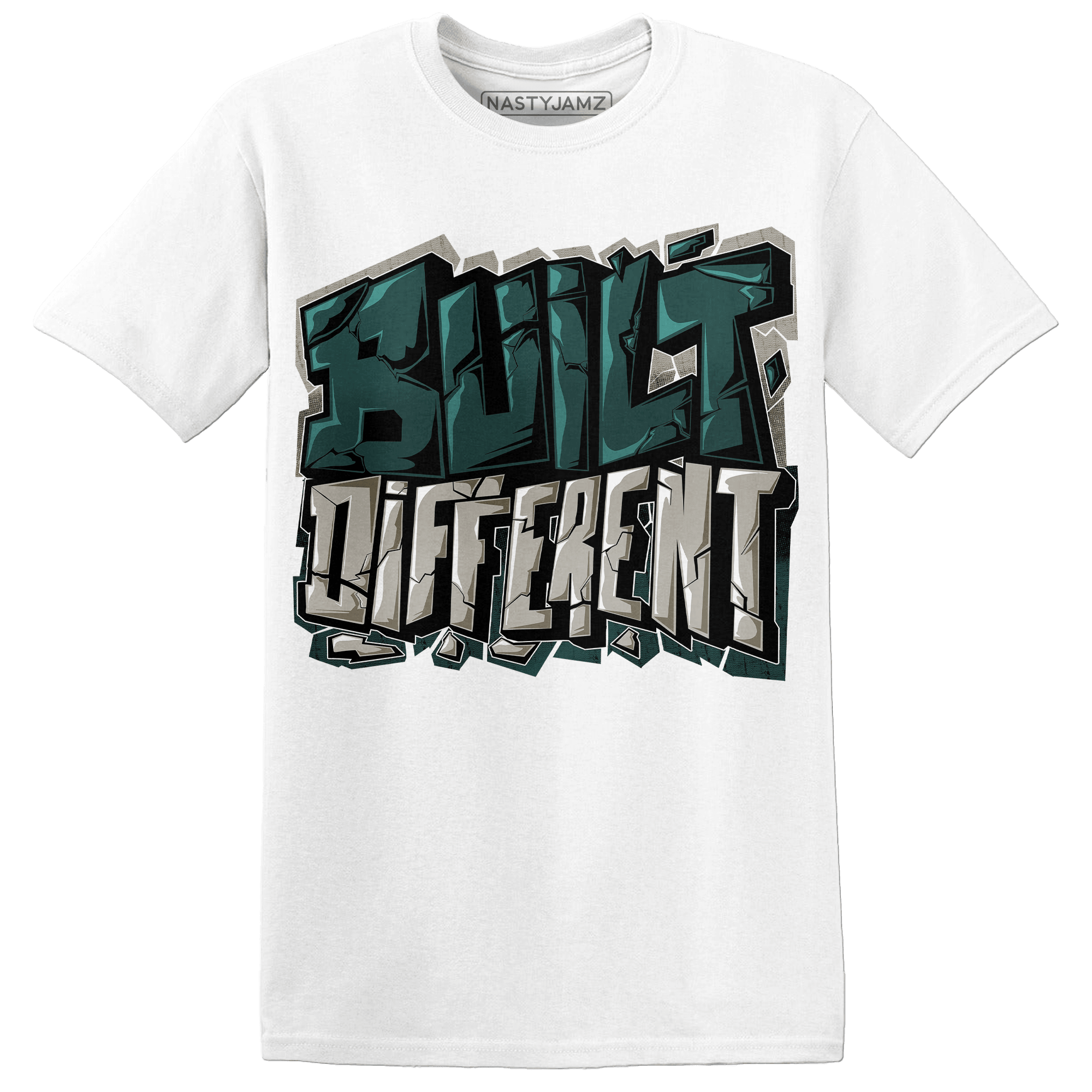 Oxidized Green 4s T Shirt Match Built Different - NastyJamz