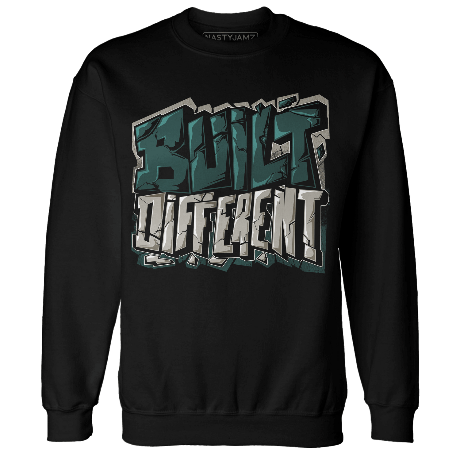 Oxidized Green 4s Sweatshirt Match Built Different - NastyJamz