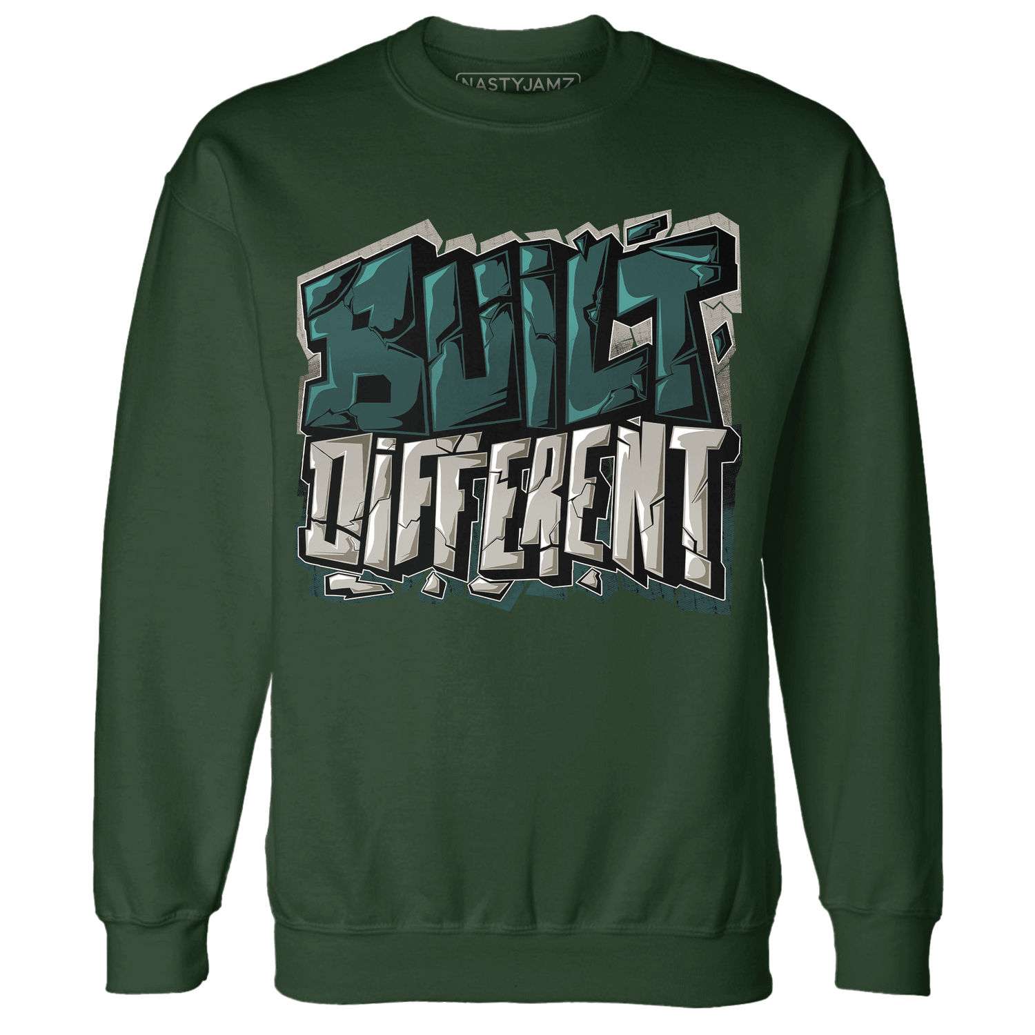 Oxidized Green 4s Sweatshirt Match Built Different - NastyJamz