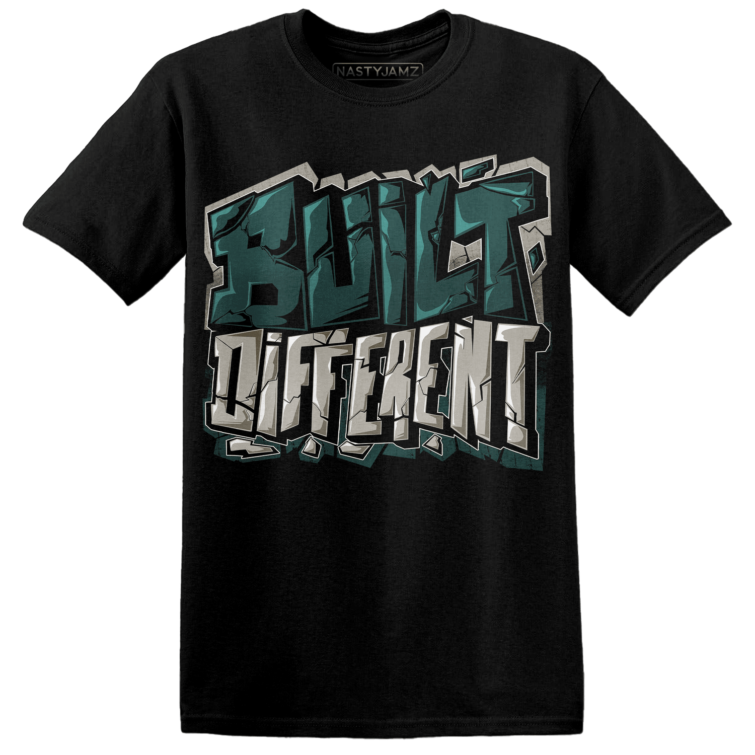 Oxidized Green 4s T Shirt Match Built Different - NastyJamz