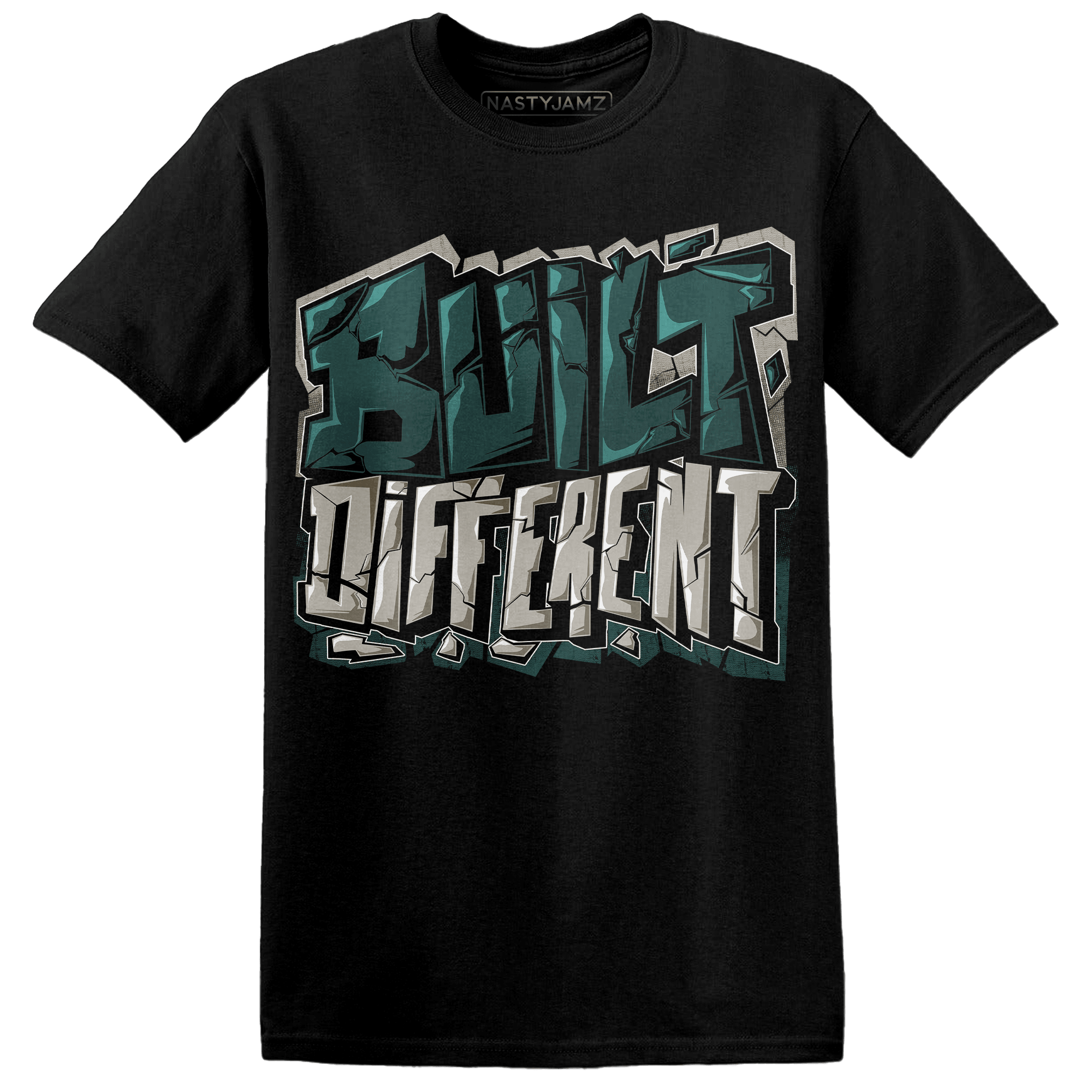 Oxidized Green 4s T Shirt Match Built Different - NastyJamz