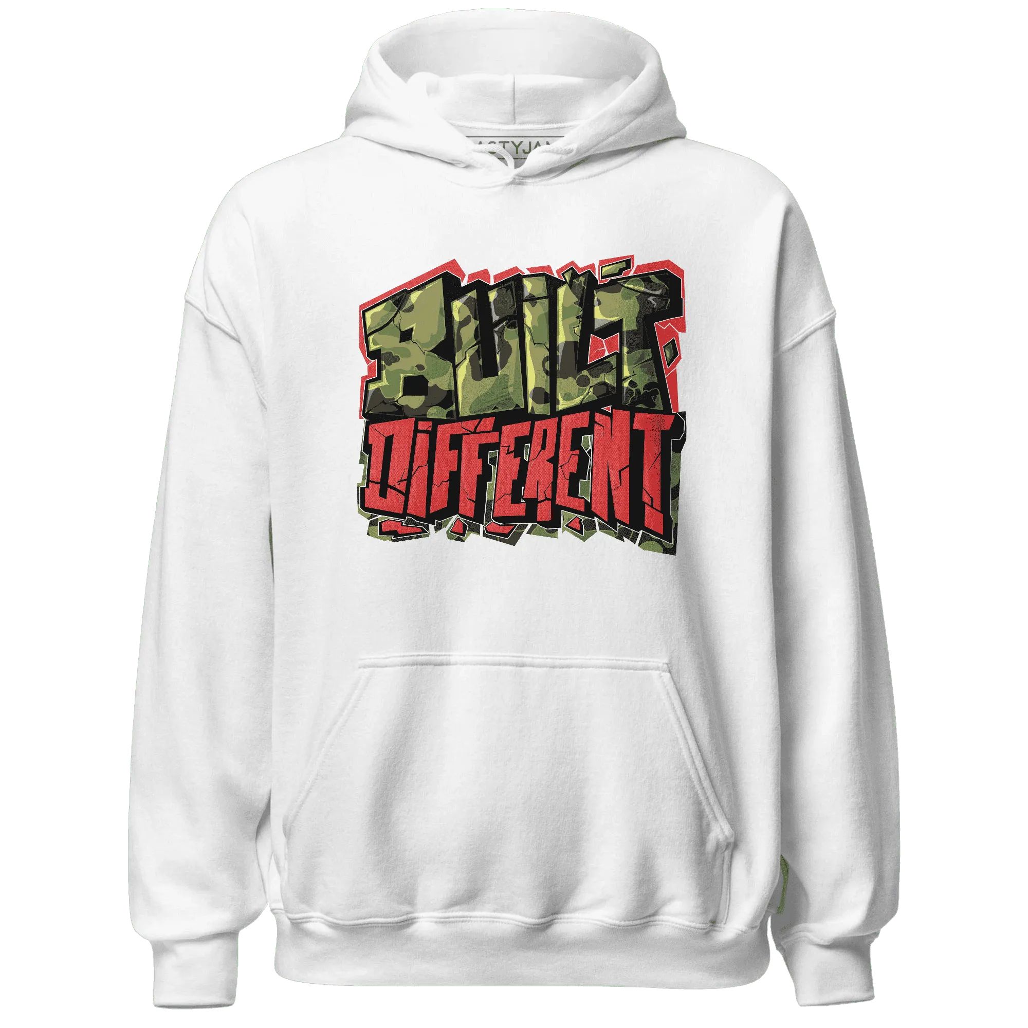 AM-90-Dark-Sage-Solar-Red-NastyJamz-Hoodie-Match-Built-Different