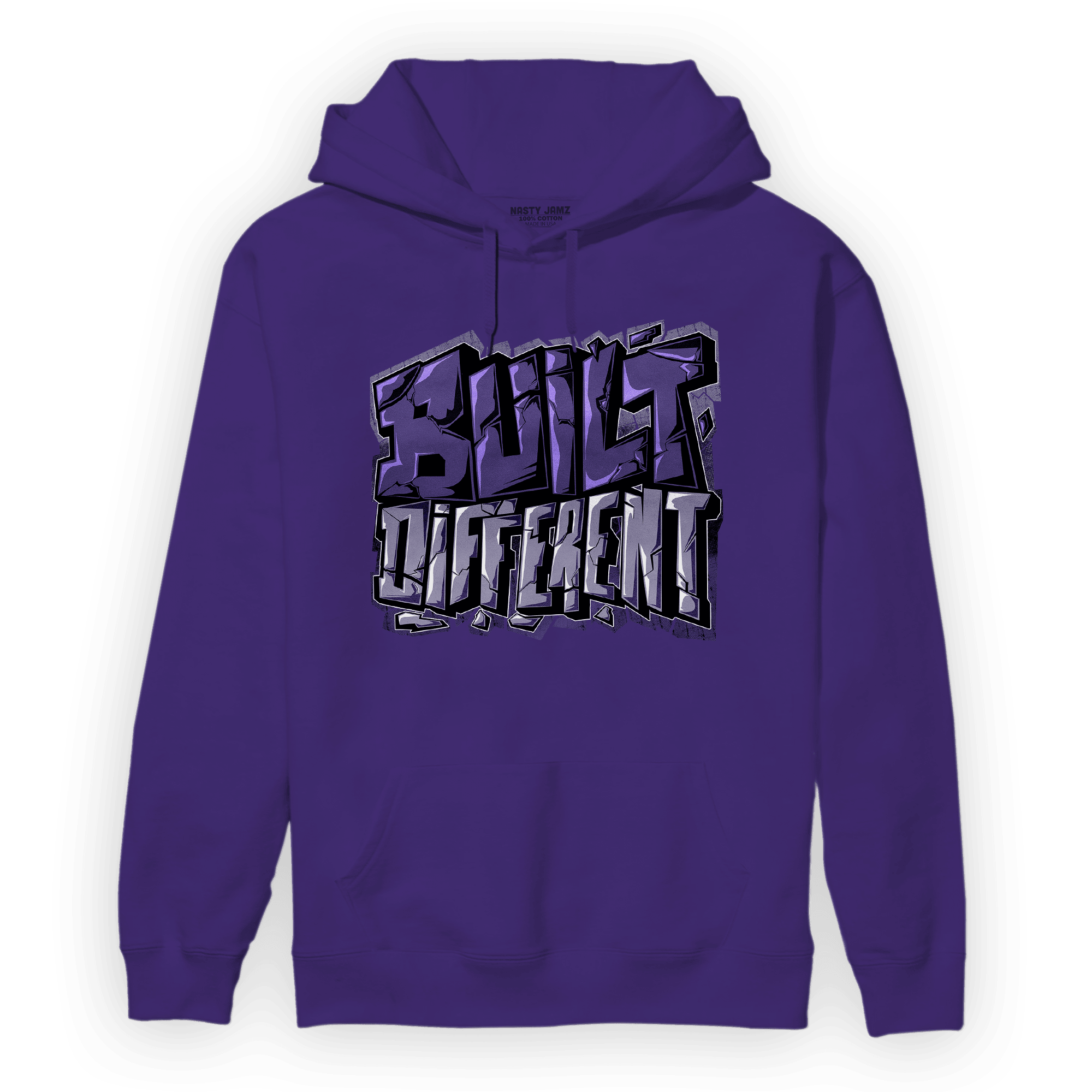 Dunk Low Plum Hoodie Match Built Different - NastyJamz