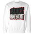 Jumman Jack University Red Sweatshirt Match Built Different - NastyJamz