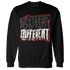 Jumman Jack University Red Sweatshirt Match Built Different - NastyJamz
