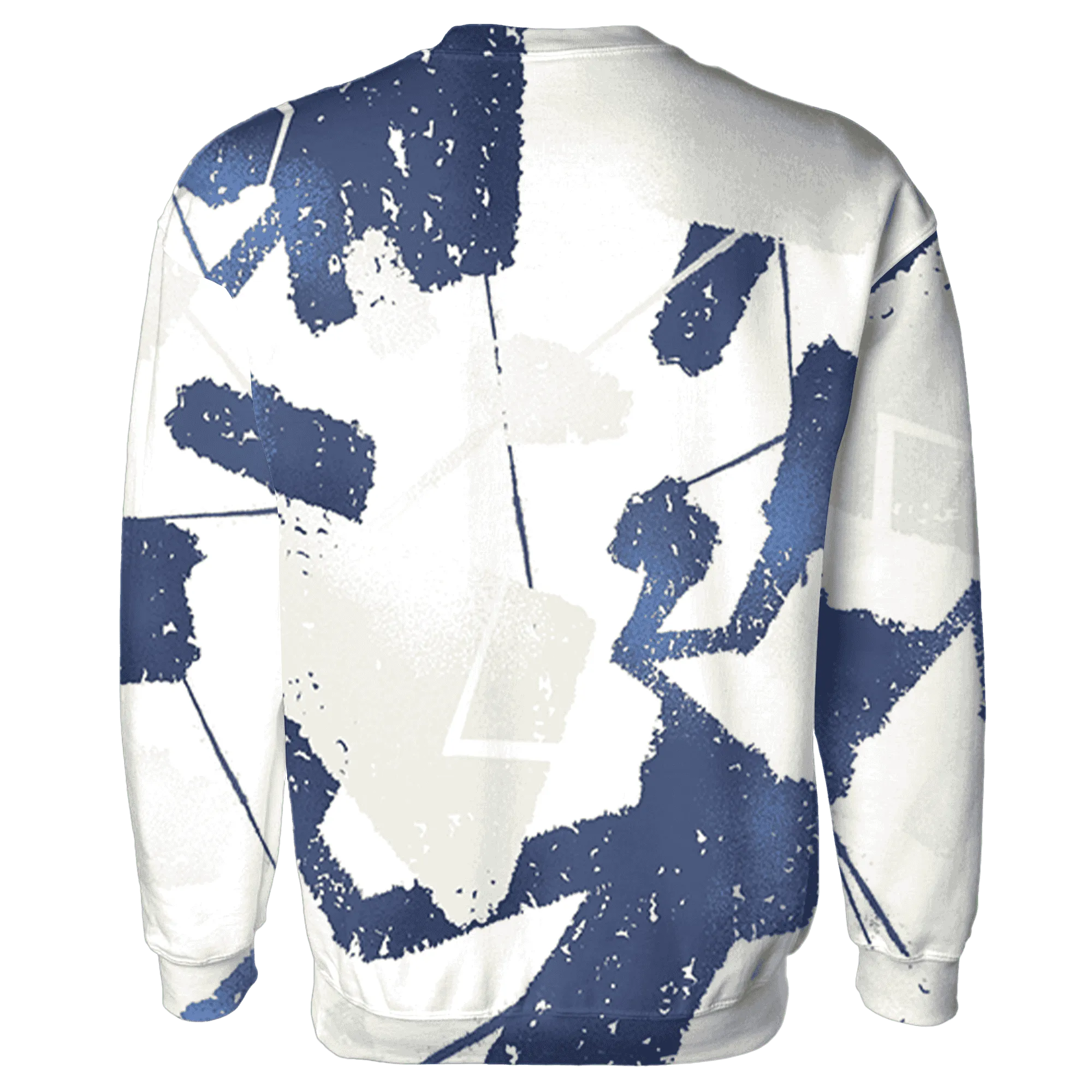 Low-Diffused-Blue-11s-Sweatshirt-Match-Built-Different-3D-Broken