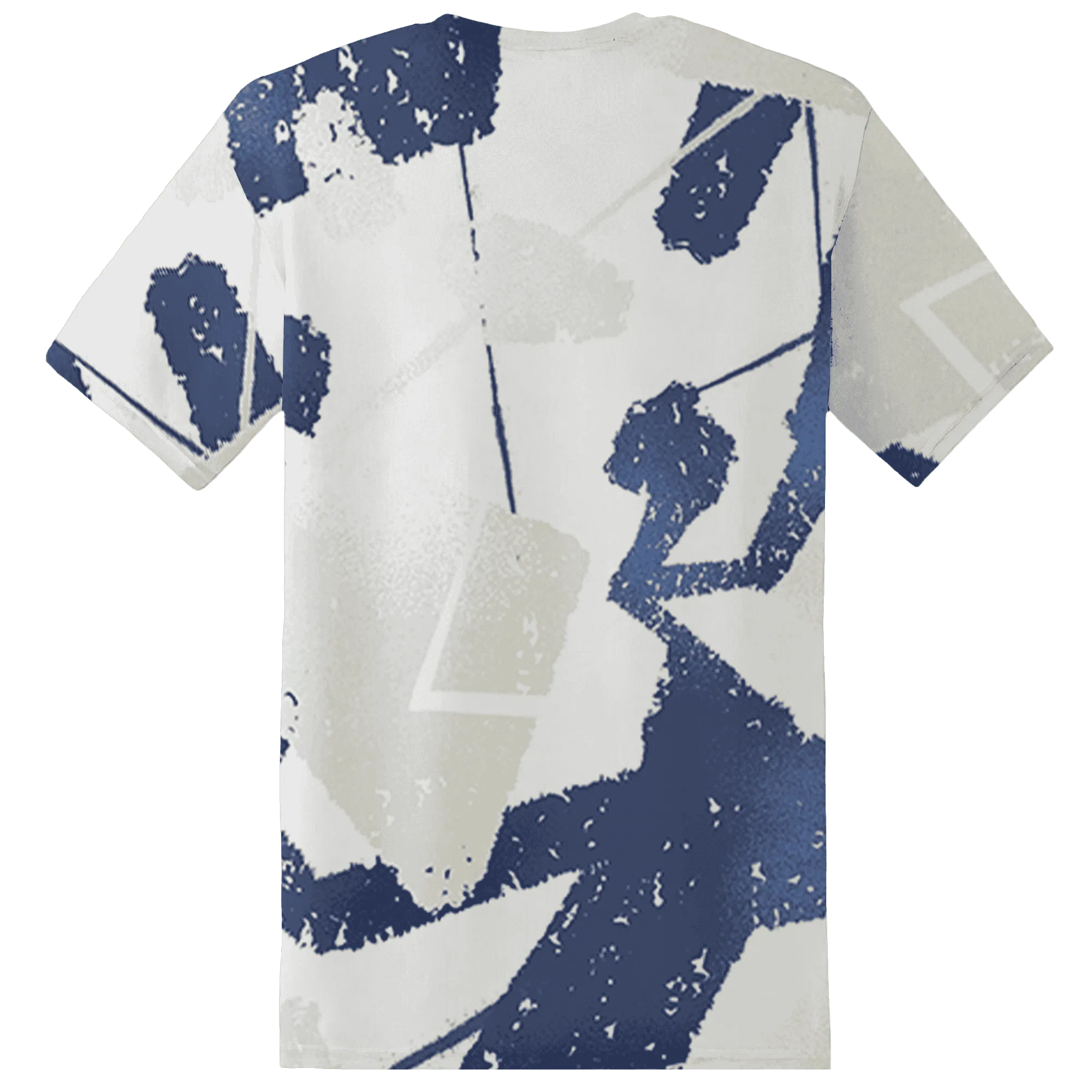 Low-Diffused-Blue-11s-T-Shirt-Match-Built-Different-3D-Broken