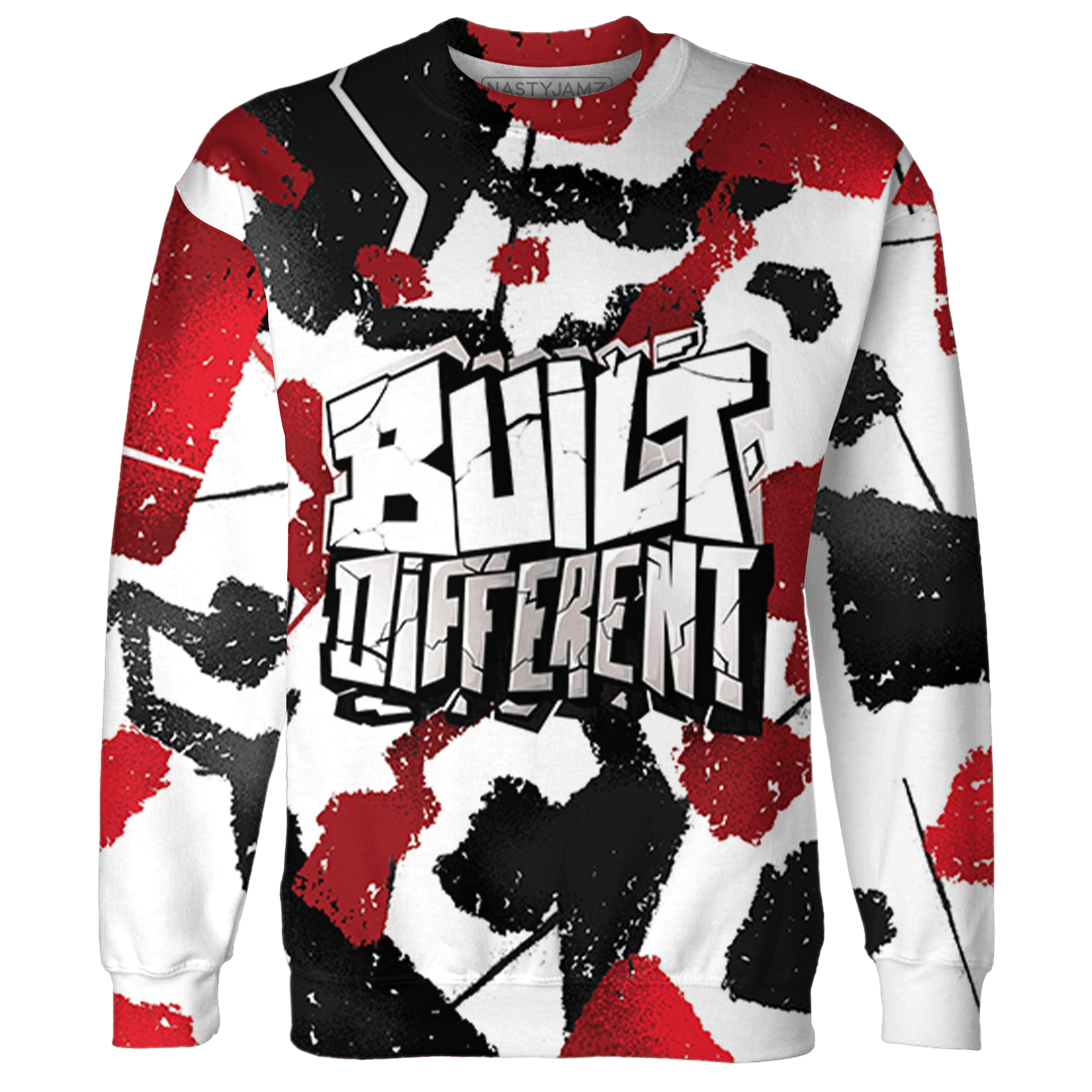 Retro Red Taxi 12s Hoodie Match Built Different 3D All-Over Print - NastyJamz