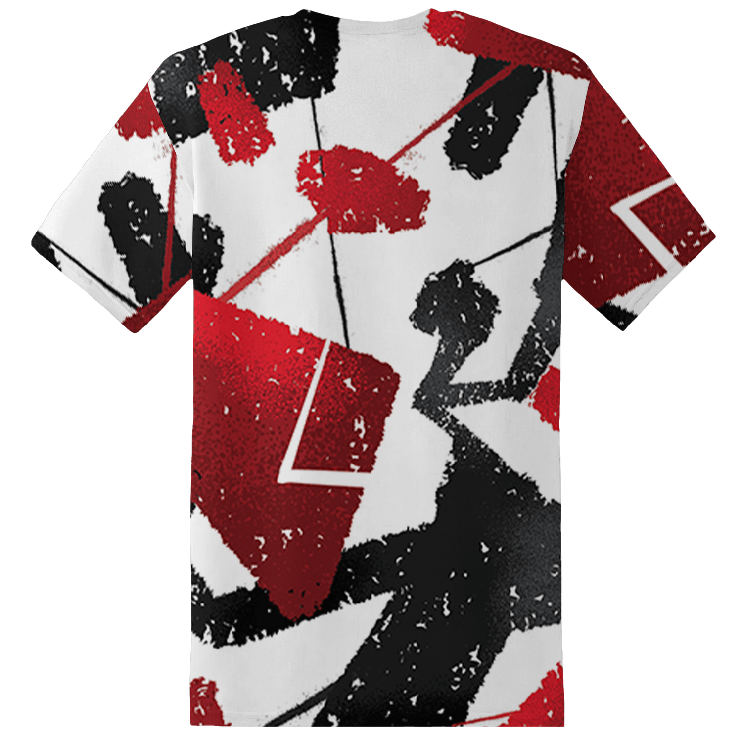 Retro Red Taxi 12s T Shirt Match Built Different 3D All-Over Print Broken - NastyJamz