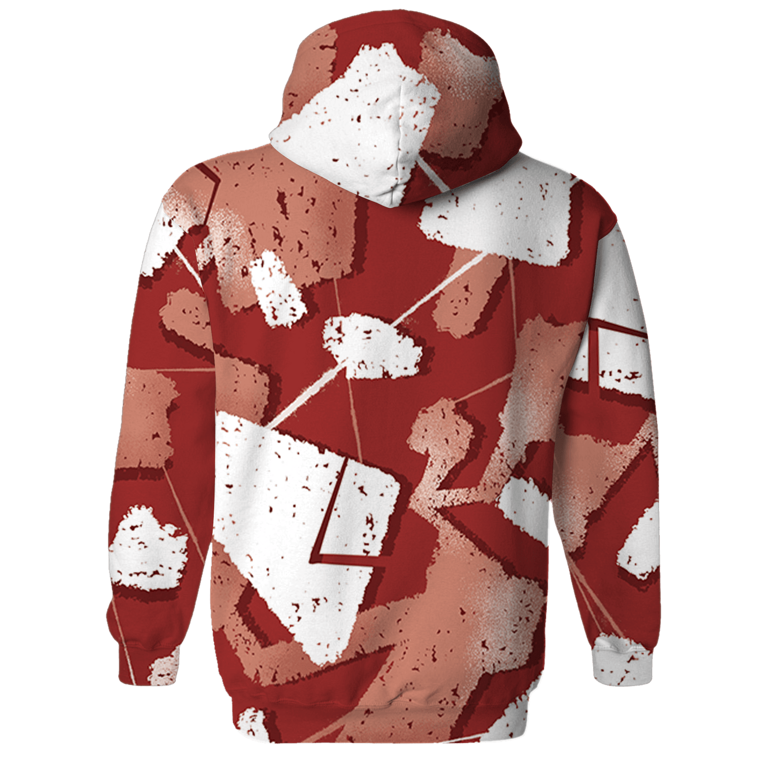 Dune Red 13s Hoodie Match Built Different 3D All-Over Print Broken - NastyJamz