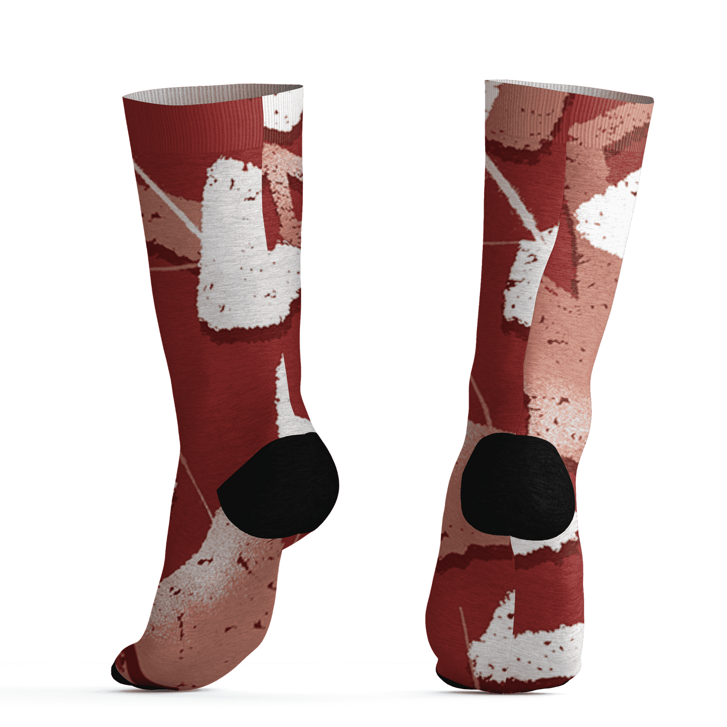 Dune Red 13s Socks Match Built Different 3D All-Over Print Broken - NastyJamz