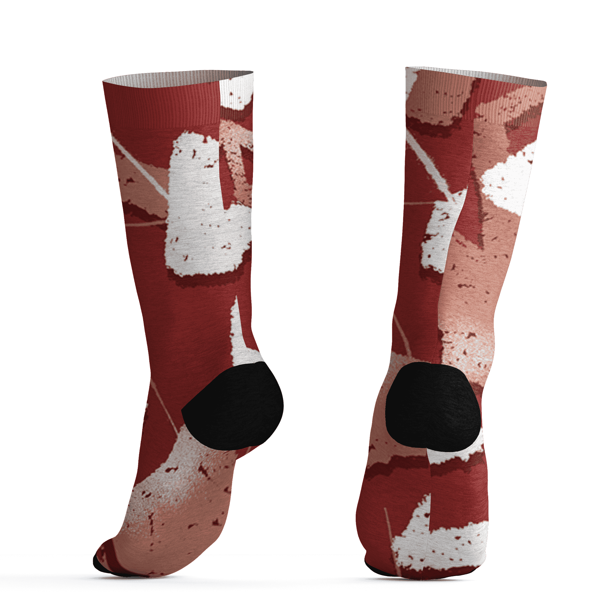 Dune Red 13s Socks Match Built Different 3D All-Over Print Broken - NastyJamz