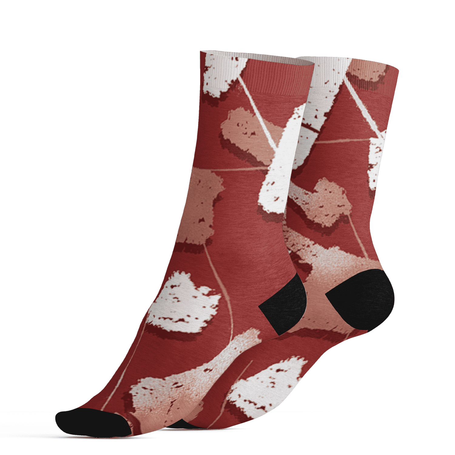 Dune Red 13s Socks Match Built Different 3D All-Over Print Broken - NastyJamz